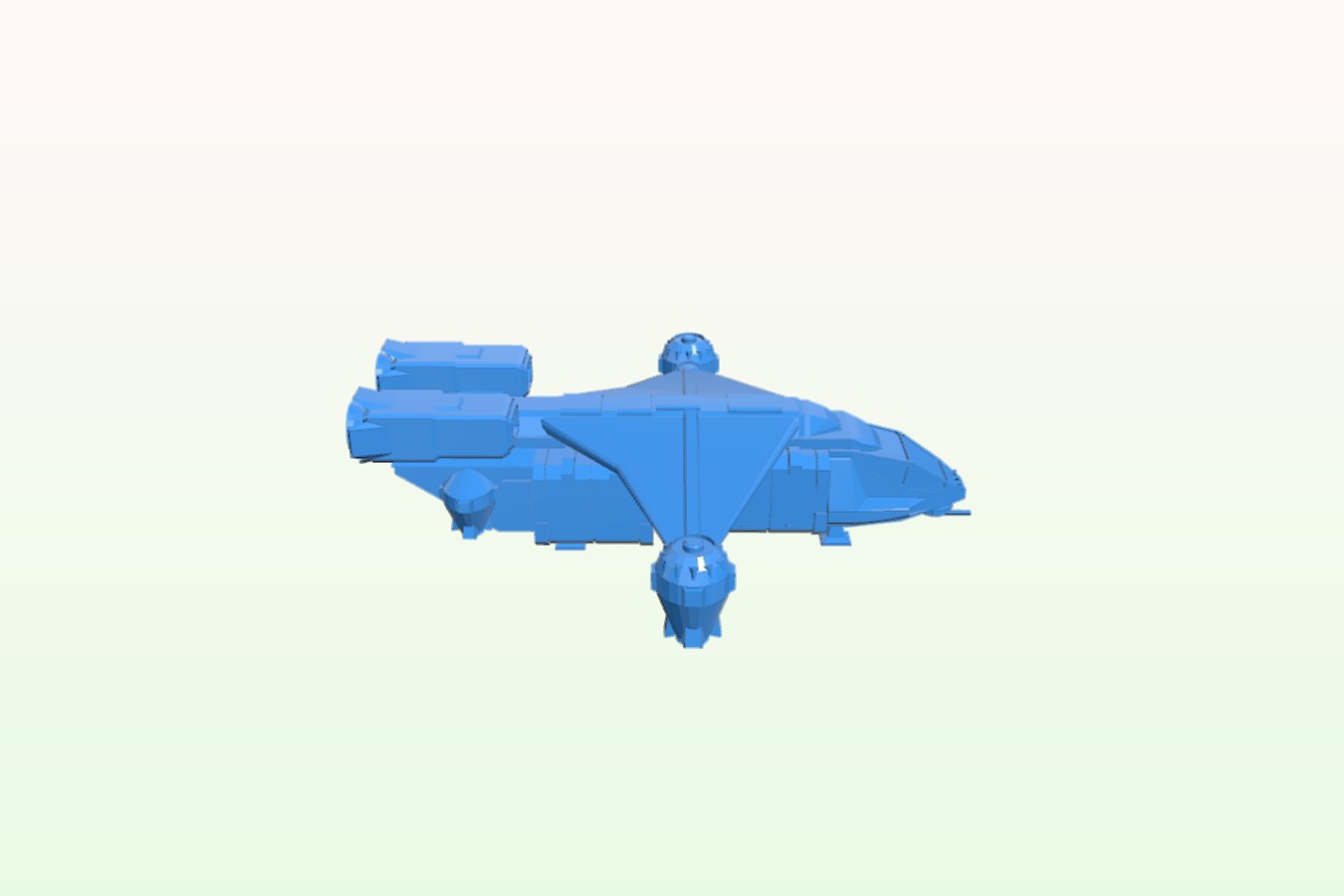 Ship landing module