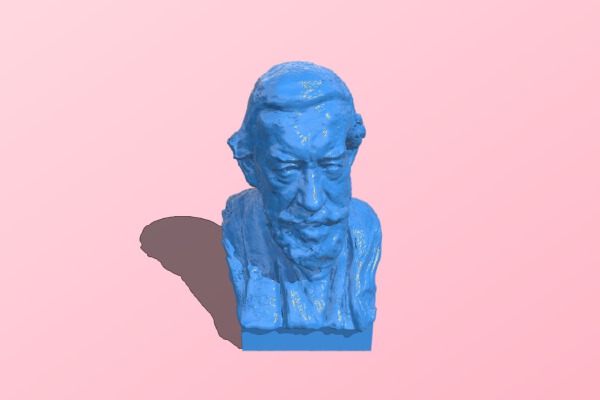 Bust of Moncure Conway | 3d print model