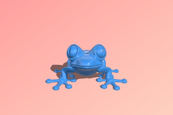 AJ the Frog | 3d print model