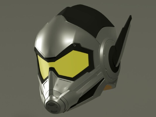 Wasp Helmet - Ant-Man and the Wasp | 3d print model