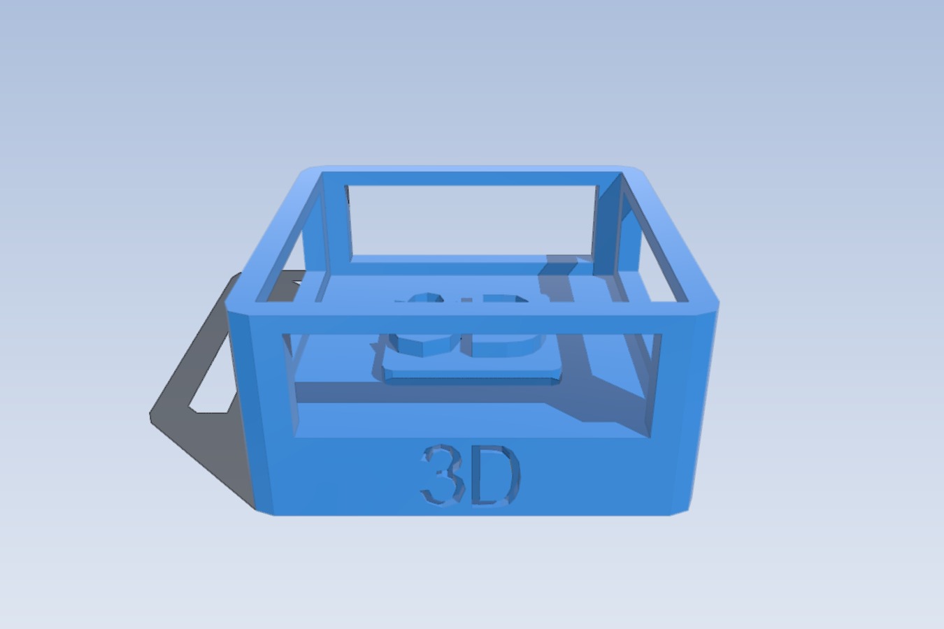 My Customized Really Big 3D Badge