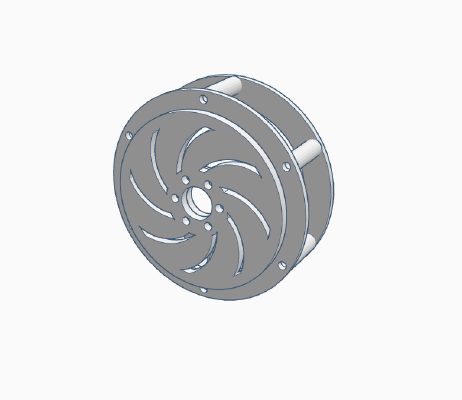 2.2 Glue Wheels for inner Weight Holder | 3d print model