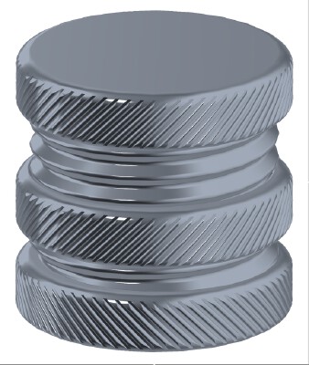 Screw _ Nut _ Container | 3d print model