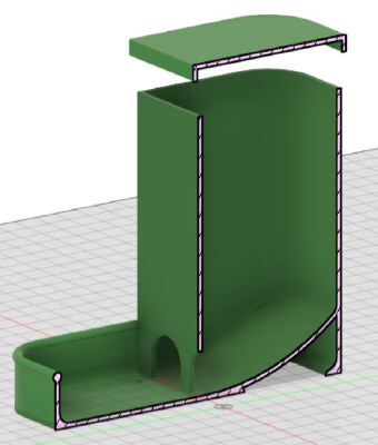 Mangeoire à oiseaux _ Bird feeder | 3d print model