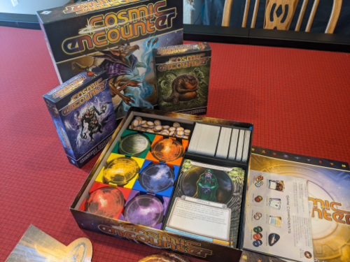 Cosmic Encounter with Dominion & Incursion Expansions Board Game Box Insert Organizer | 3d print model