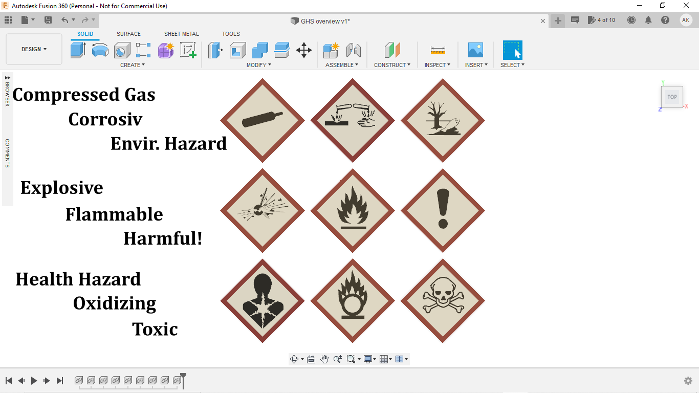 GHS Hazard Symbols