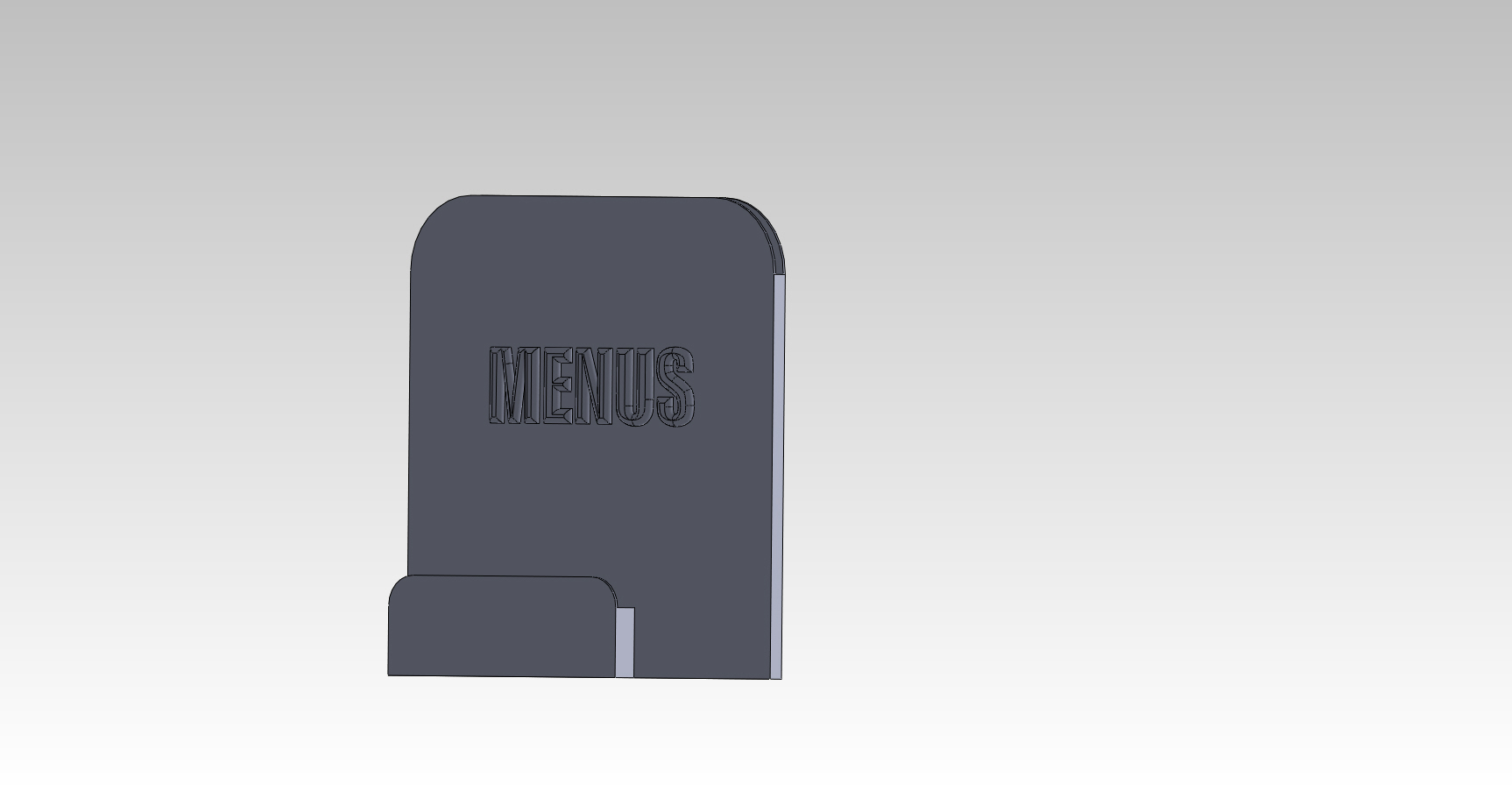 Menu Holder