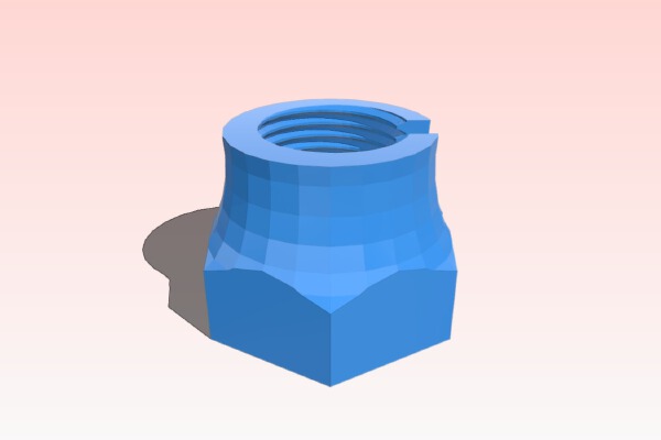 SodaStream Rounded Nut _ Mutter | 3d print model
