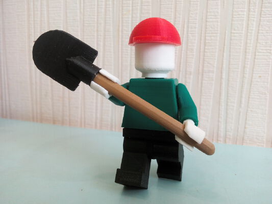 Lego Man addition | 3d print model
