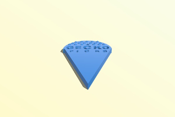 Gecko Pick | 3d print model