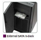 External Sata X-Dock converter (Cooler Master Silencio 550)
