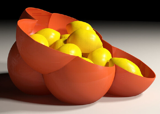 Sphere Fruit Bowl | 3d print model