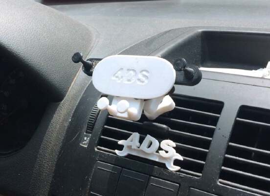Mobile phone holder with free replacement | 3d print model