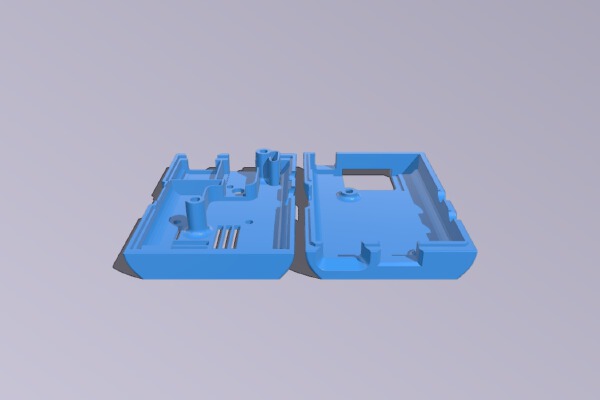 Raspberry Pi Model B Rev. 2 case with fan mount | 3d print model