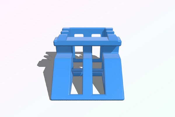 Kinect and 2 Wii Sensorbars TV mount | 3d print model