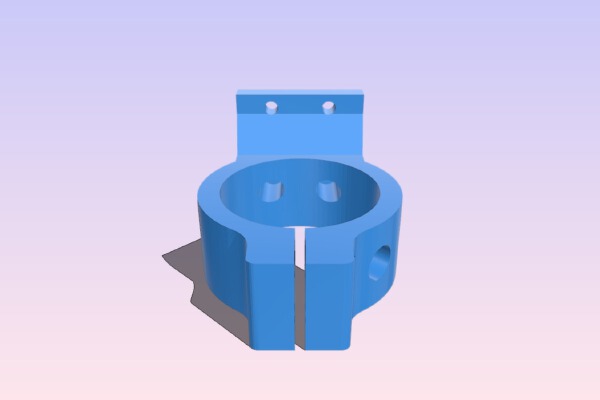 Makergear Filament drive goes Bowden | 3d print model