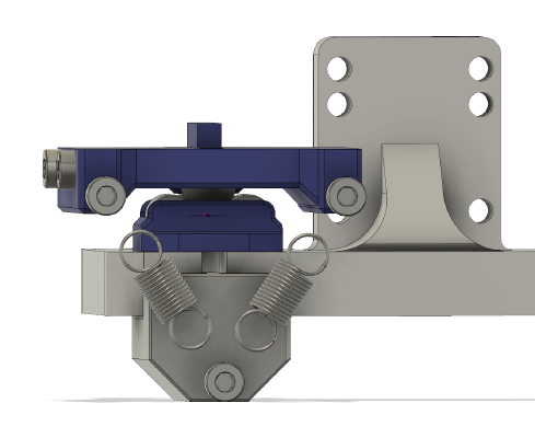 Railcore II Kinematic Bed Mounting | 3d print model