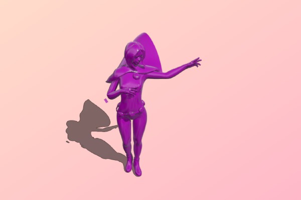 Miss Raven teen titans – superhero | 3d print model