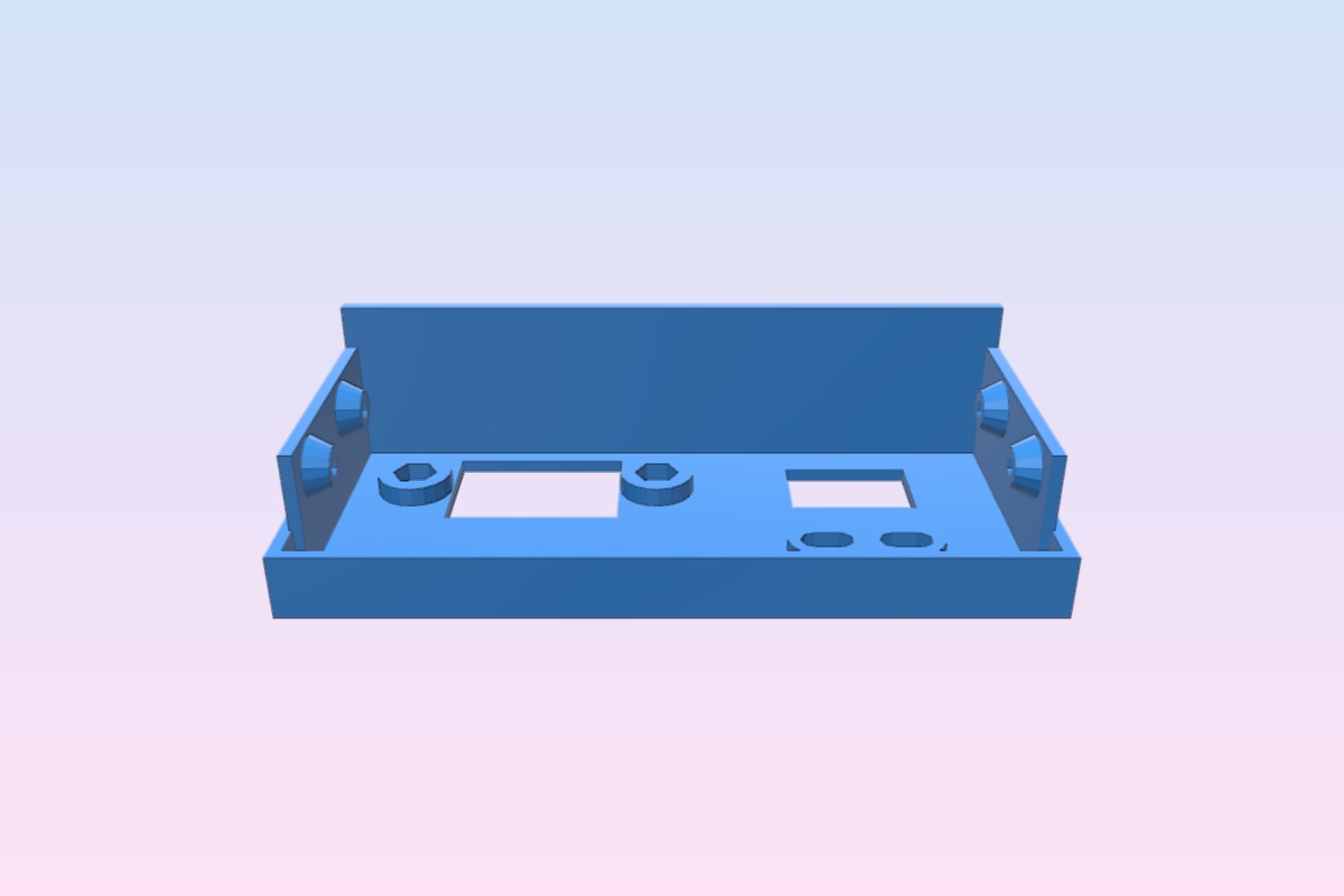 Simple Panel for 12V_30A Power Supply