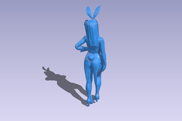 Playboy Banny Girl | 3d print model