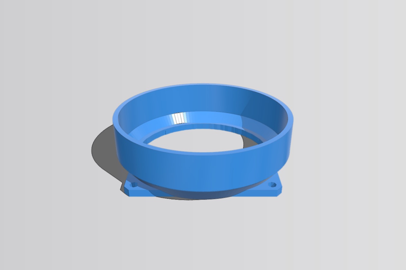 80mm fan to dryer vent adapter for FlashForge Dreamer
