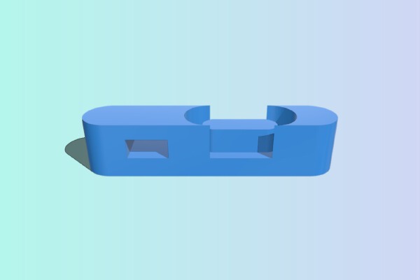 Garmin charge port cover holder | 3d print model