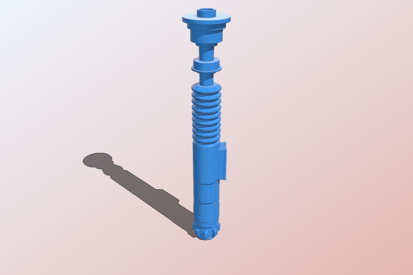 Luke skywalker's light saber- star wars