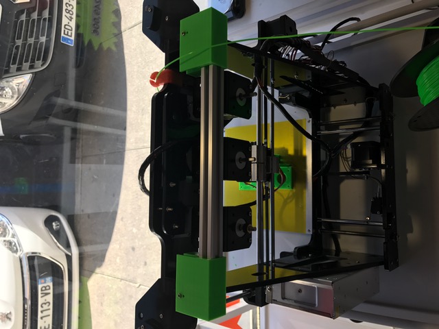T_Slot Holder for diamond hotend extruder - Anet A8