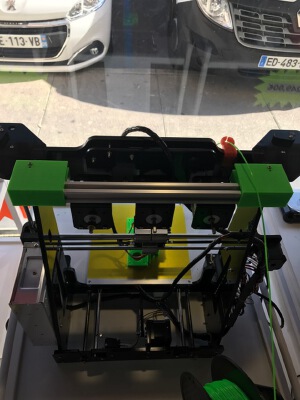 T_Slot Holder for diamond hotend extruder - Anet A8 | 3d print model