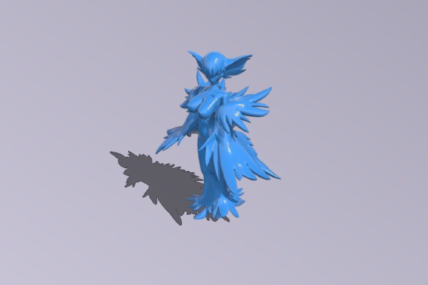 Ragyō Kiryūin Nude v0.5h | 3d print model