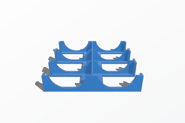 Lord Of The Rings Journeys In Middle Earth Card Tray | 3d print model