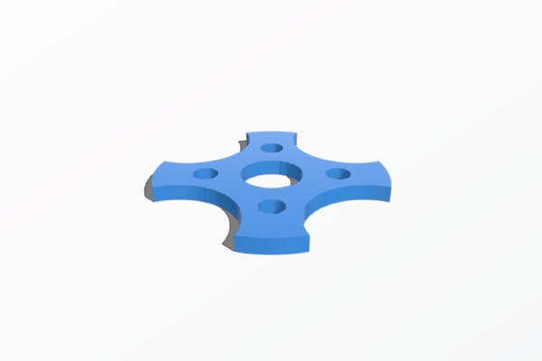 Mini Soft mount TPU 1mm  Brushless 1103 | 3d print model