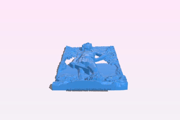 Picture of a warrior | 3d print model