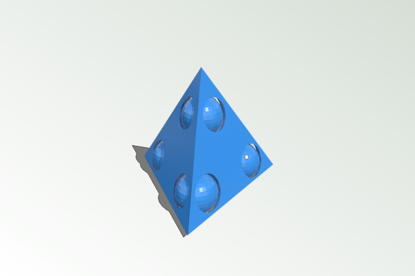 Tetrahedral Roller Car