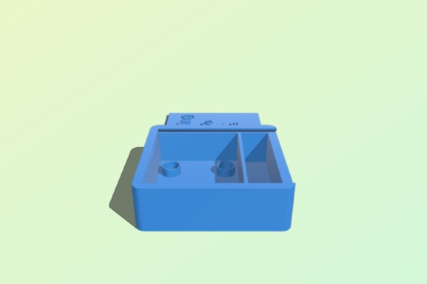Cheerson CX-10 Carry Case with Sliding Lid | 3d print model