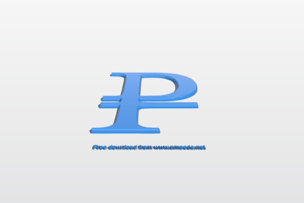 Ruble symbol | 3d print model