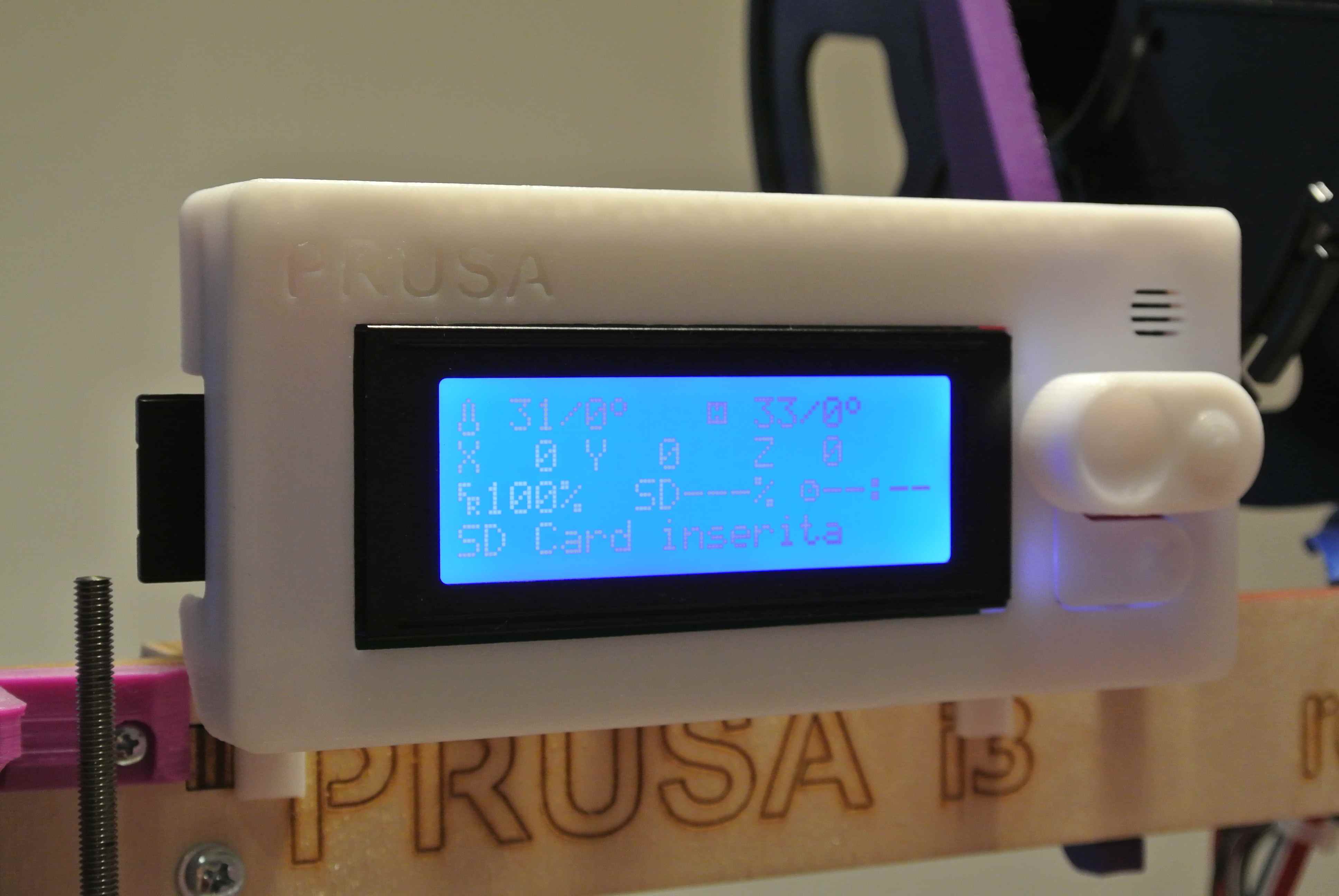 Support RepRapDiscount Smart LCD for Prusa I3