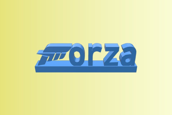 Forza Sign | 3d print model
