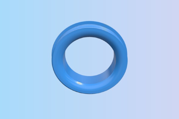 Fallout 4 Mini Nuke - Reworked threaded yellow ring | 3d print model