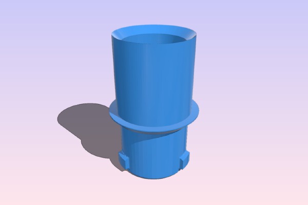 osVAC Adapter M32 R40 R32 | 3d print model