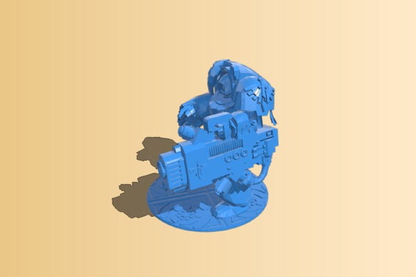 Plasma Cannon Terminator | 3d print model