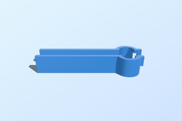 Logitech G29 Gear Shifter Mount for Playseat Challenge | 3d print model