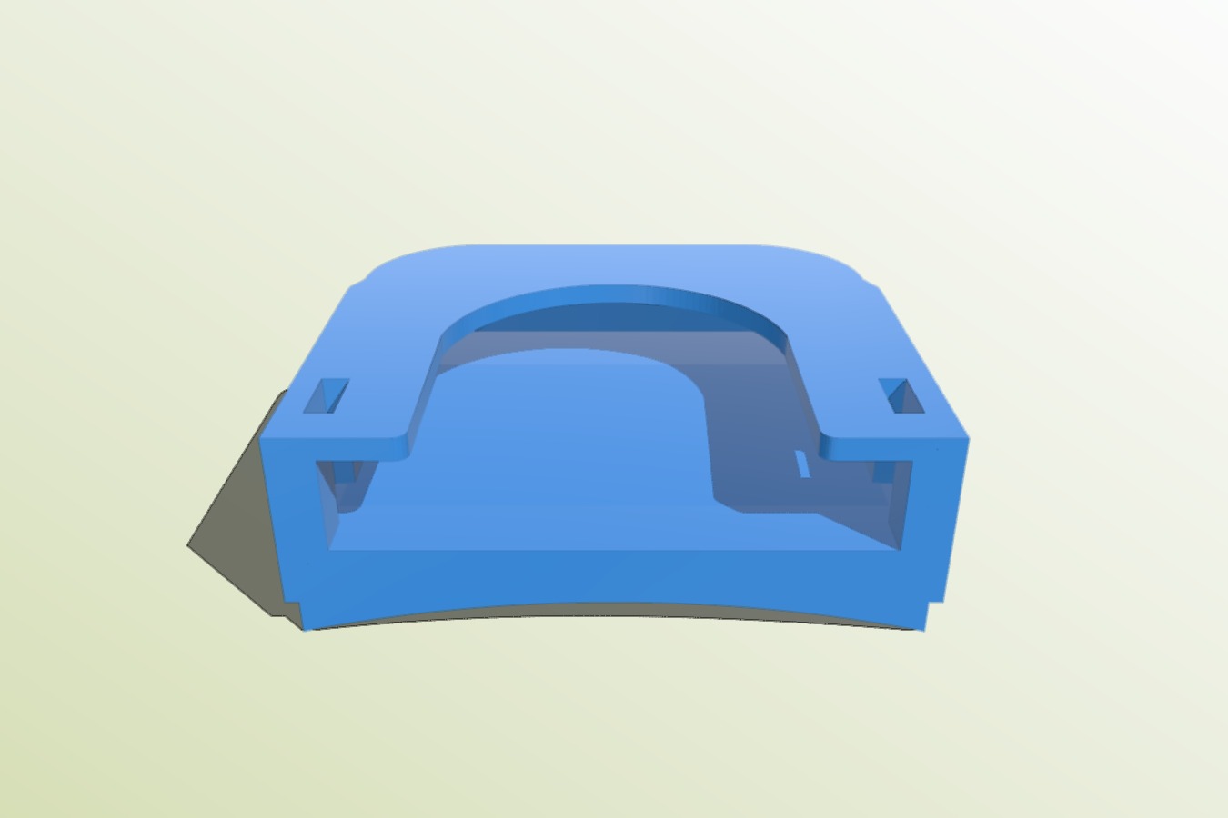 Drift camera curved mount