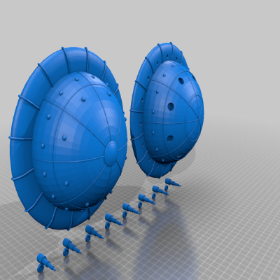 Kugelraumer 03 | 3d print model