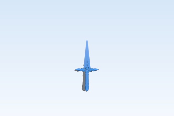 Rose sword | 3d print model