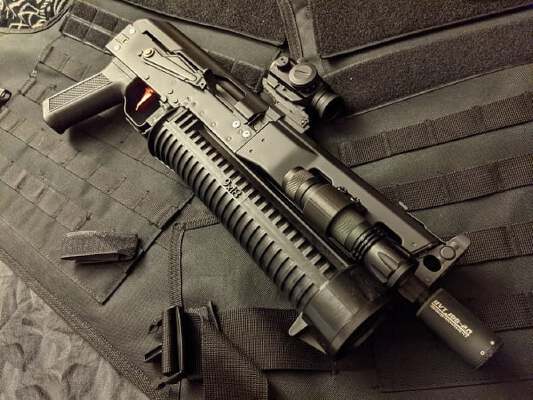 Rail System for CYMA PP-19 Bizon (AIRSOFT) | 3d print model