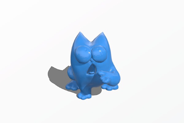 Simon cat hungry | 3d print model