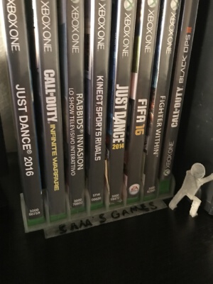 Stand games Xbox One | 3d print model