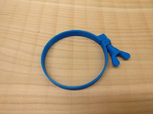 Hose clamp with knob | 3d print model