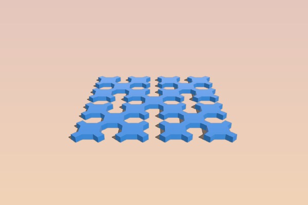 3rd order Sierpinski curve | 3d print model